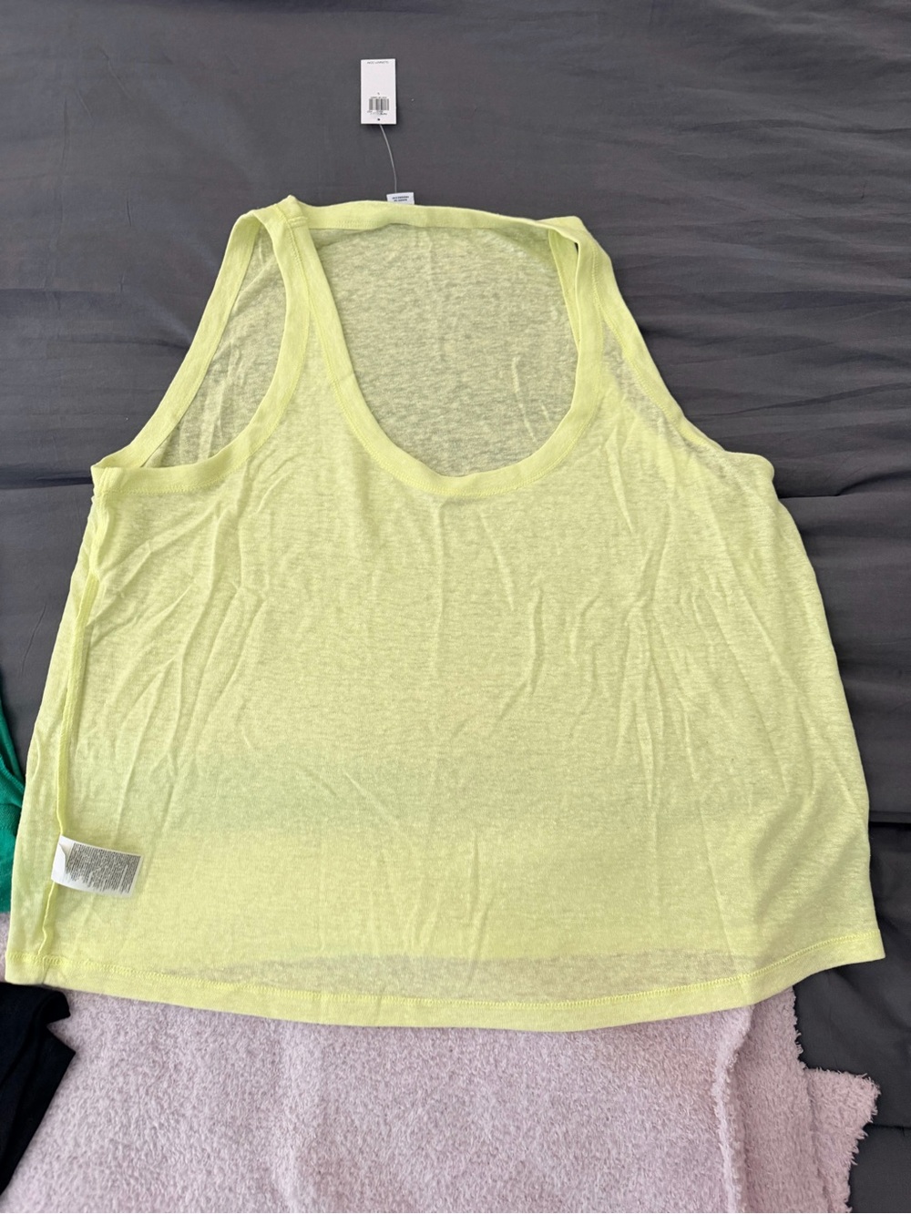 Old Navy Lemon Yellow Women's Tank Top